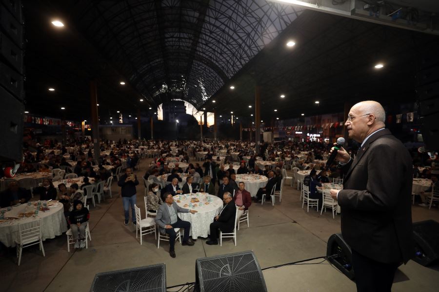 Şentepeliler iftar sofrasında buluştu