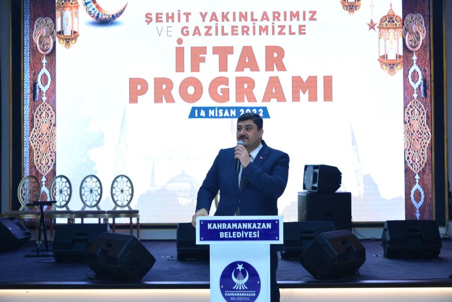 Kahramankazan’da şehit aileleri ve gaziler onuruna iftar 