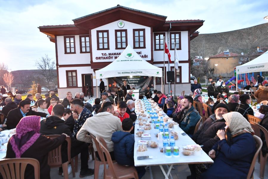 Ortaköy Mahalle Konağı’nda İftar Sevinci
