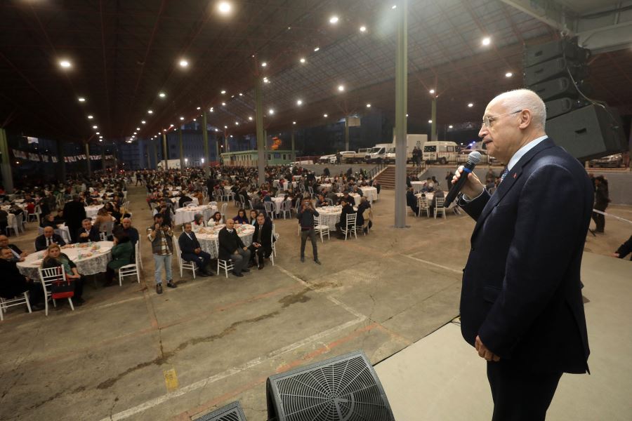 Demetevler sakinleri, iftar sofrasında buluştu