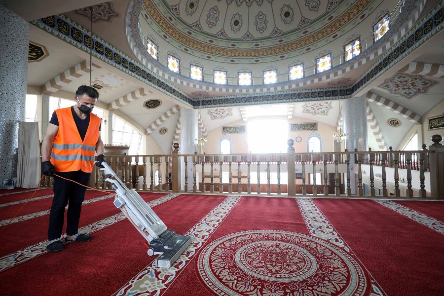 Yenimahalle’de bayram temizliği