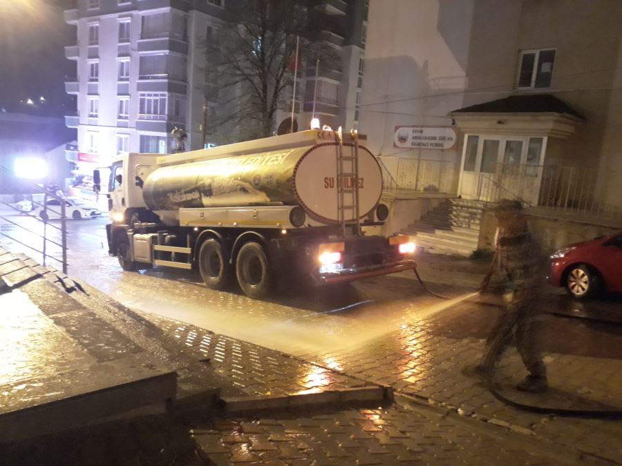 Kızılcahamam Belediyesi, bayram temizliğine başladı!