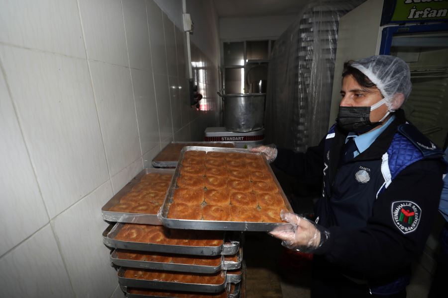 Yenimahalle zabıtası bayram denetimi yaptı