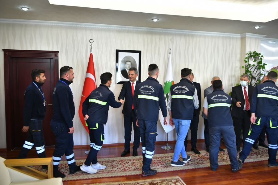 Mamak Belediyesi’nde Bayramlaşma