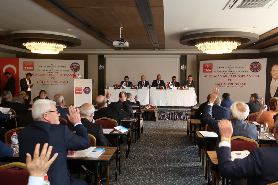 İABB’nin başkanları Antalya’da buluştu