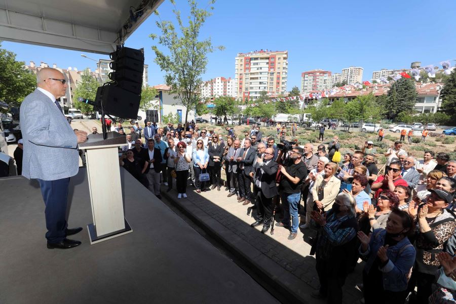 Yenimahalle’de ağaç dikim töreni