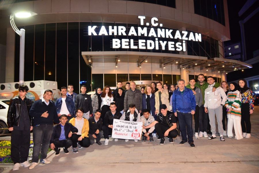 Kahramankazanlı gençler ecdadın izinden yürüyor 