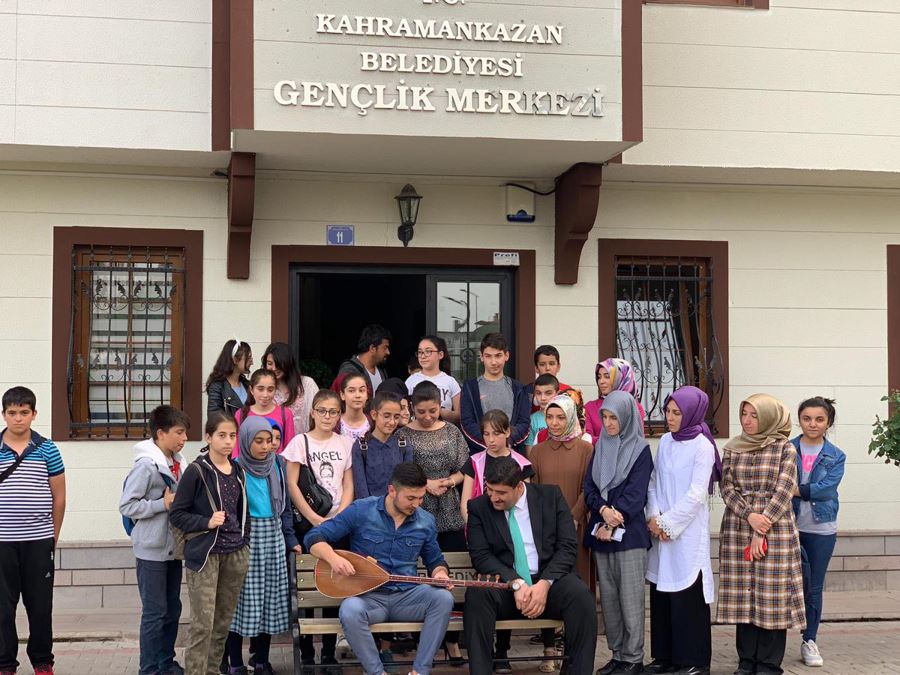 Kahramankazanlı gençlerin ve çocukların ikinci evi