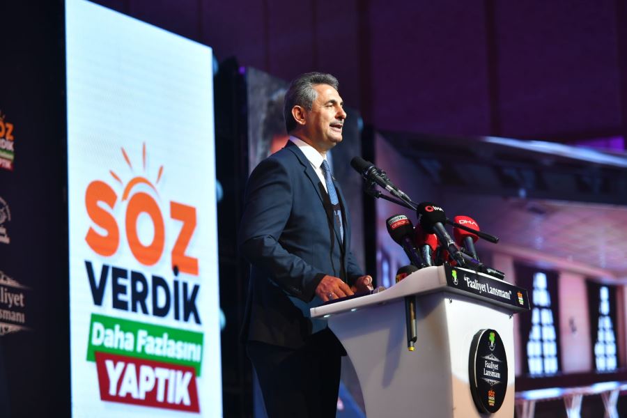 BAŞKAN MURAT KÖSE  “BİZLER İŞ  ÜRETİYORUZ, ONLAR MAZARET”