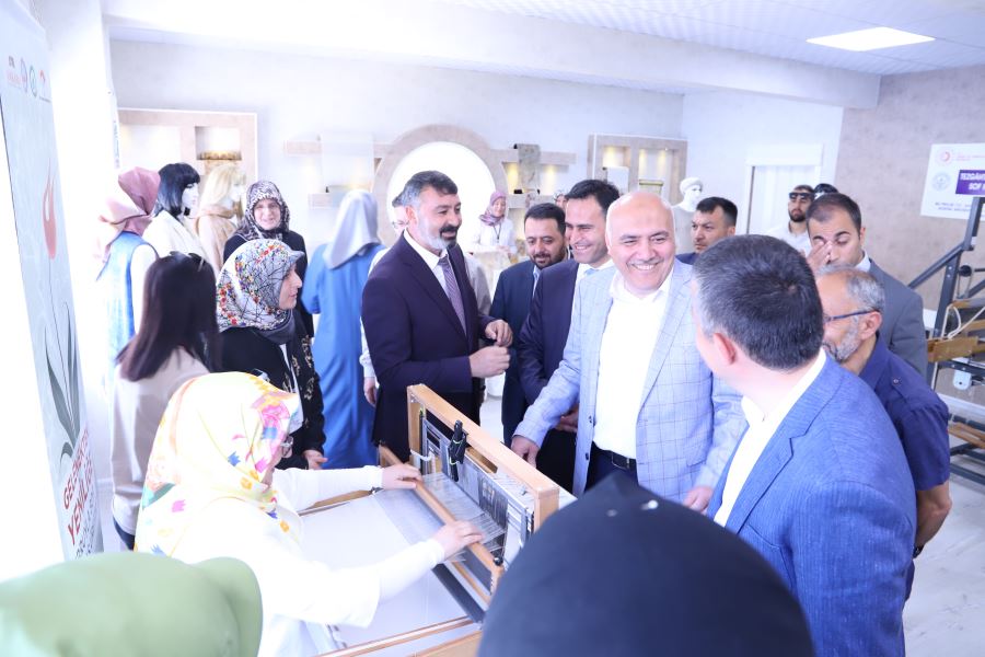 Kızılcahamam Halk Eğitim Merkezinde yıl sonu sergisi