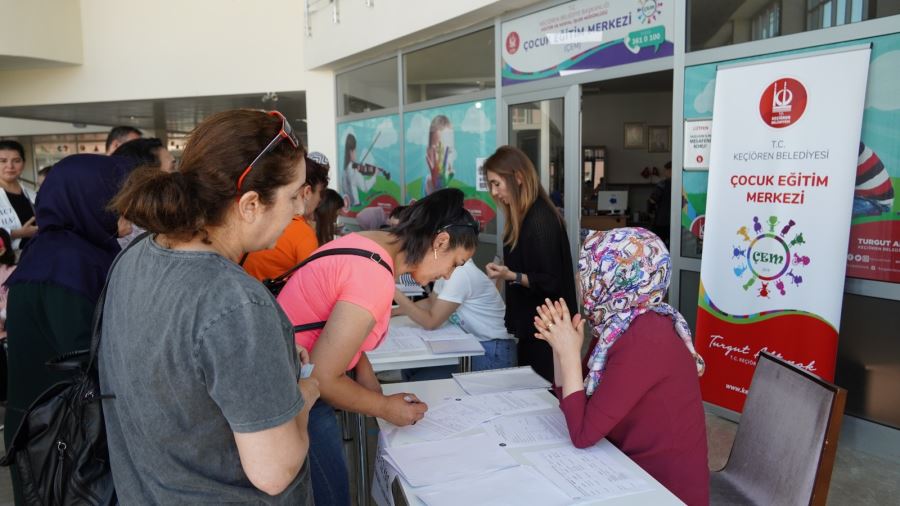 KEÇİÖREN’DE ÇEM YAZ OKULU KAYITLARI BAŞLADI