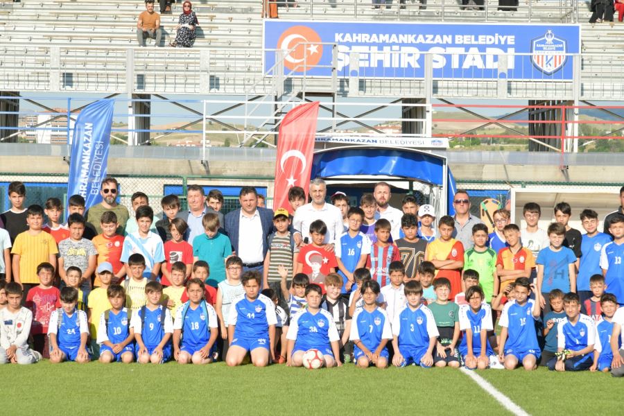 Kahramankazan’da çocuklar için yaz spor okulu 