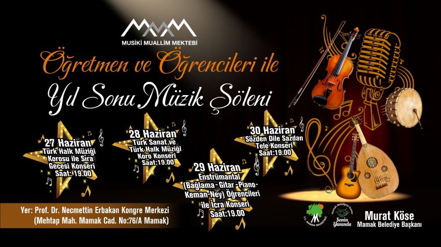 Mamak’ta Müzik Şöleni