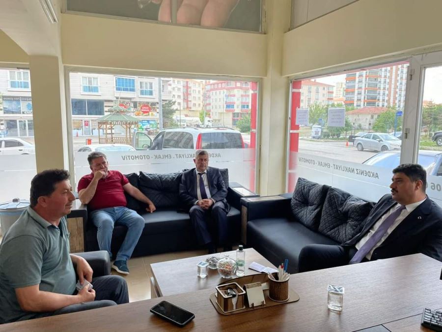 Başkan Oğuz ekmek teknelerine ziyaretlerini sürdürüyor 