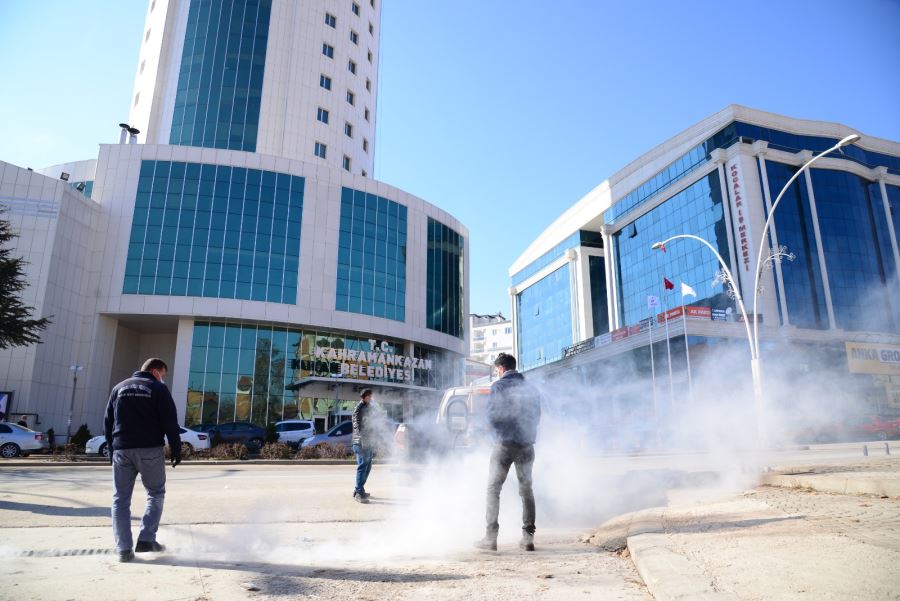 Kahramankazan’da haşere ve kötü kokuyla mücadele sürüyor