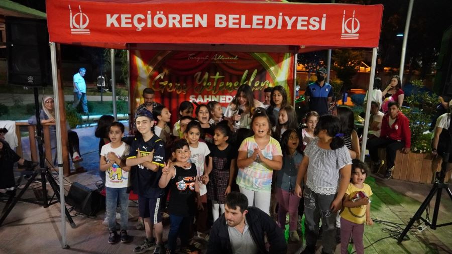 KEÇİÖREN PARK KONSERLERİYLE COŞTU