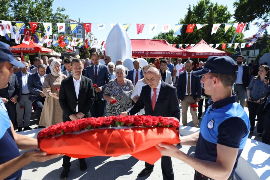 SREBRENİTSA SOYKIRIMI 27. YILINDA KEÇİÖREN’DE ANILDI
