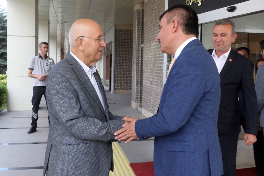 Fethi Yaşar, Asım Balcı’yı ağırladı