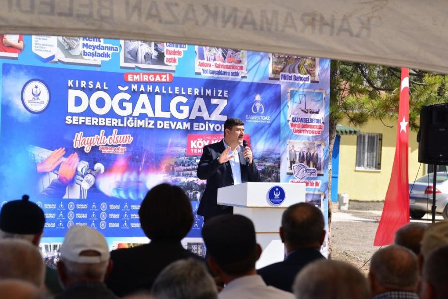 EMİRGAZİ MAHALLESİ’NDE ÇİFTE HİZMET