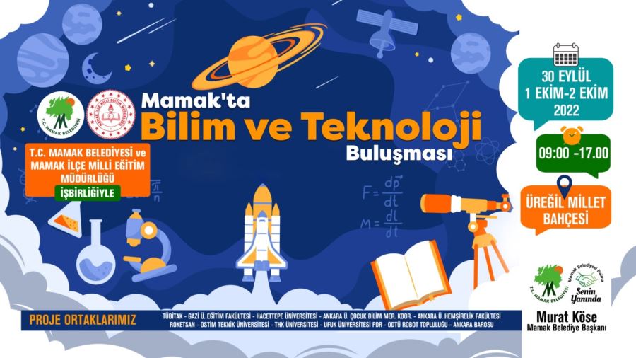 Mamak’ta Bilim ve Teknoloji Buluşması Heyecanı
