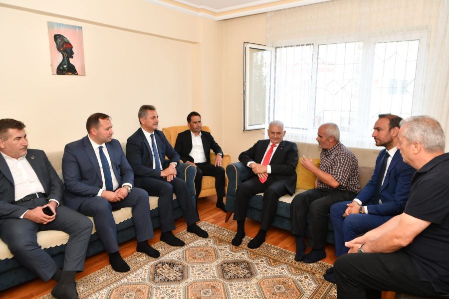 Binali Yıldırım Mamaklılara Misafir Oldu