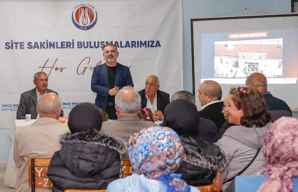 BAŞKAN ERCAN HER FIRSATTA VATANDAŞLA İÇ İÇE 