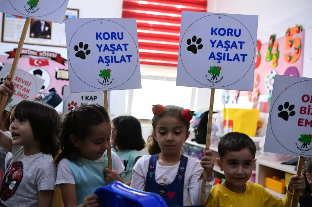 Çocuklara Hayvan Sevgisi Aşılanıyor