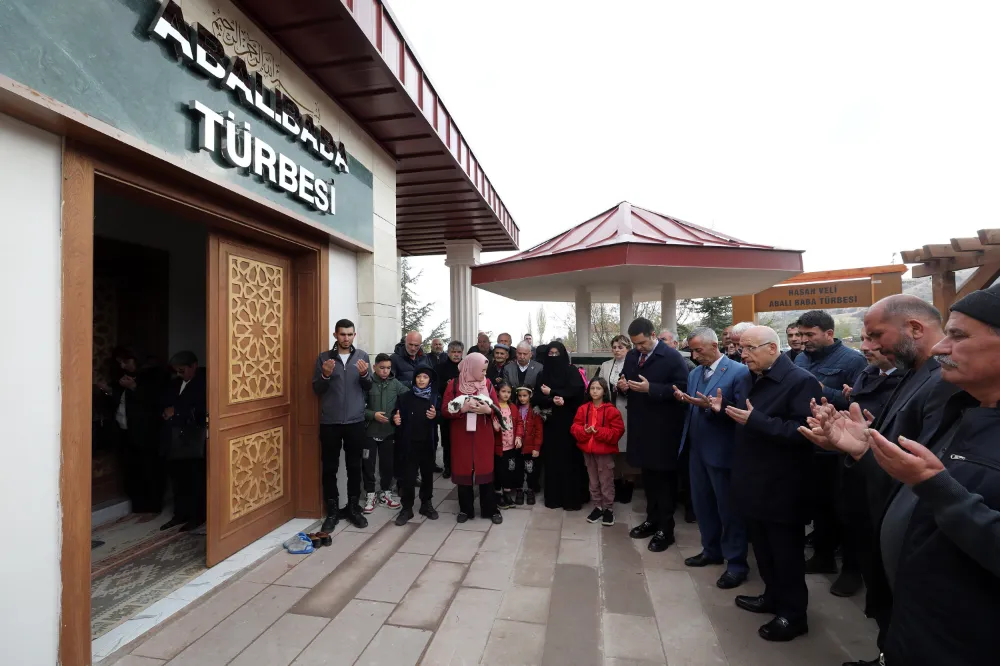 Abalı Baba Türbesi ve Yenimahalle Evi açıldı