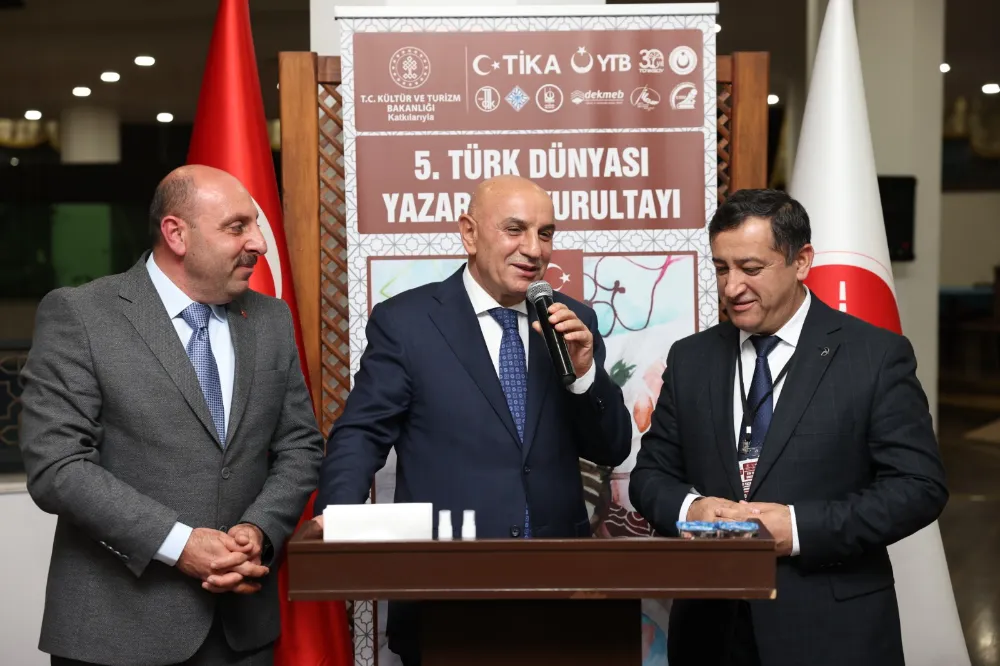 5. TÜRK DÜNYASI YAZARLAR KURULTAYI KEÇİÖREN’DE DÜZENLENDİ
