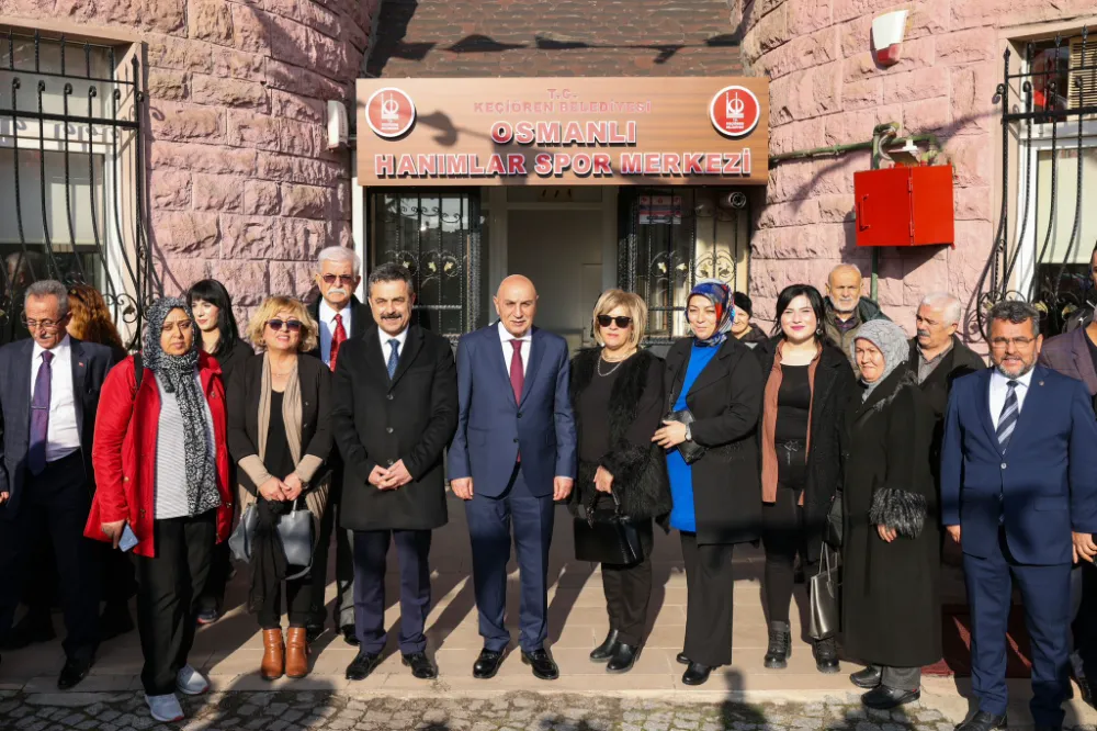 OSMANLI HANIMLAR SPOR MERKEZİ KEÇİÖREN’DE HİZMETE AÇILDI 