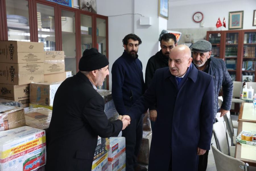 KEÇİÖREN’DE EV EŞYASI TOPLAMA  KAMPANYASI BAŞLATILDI