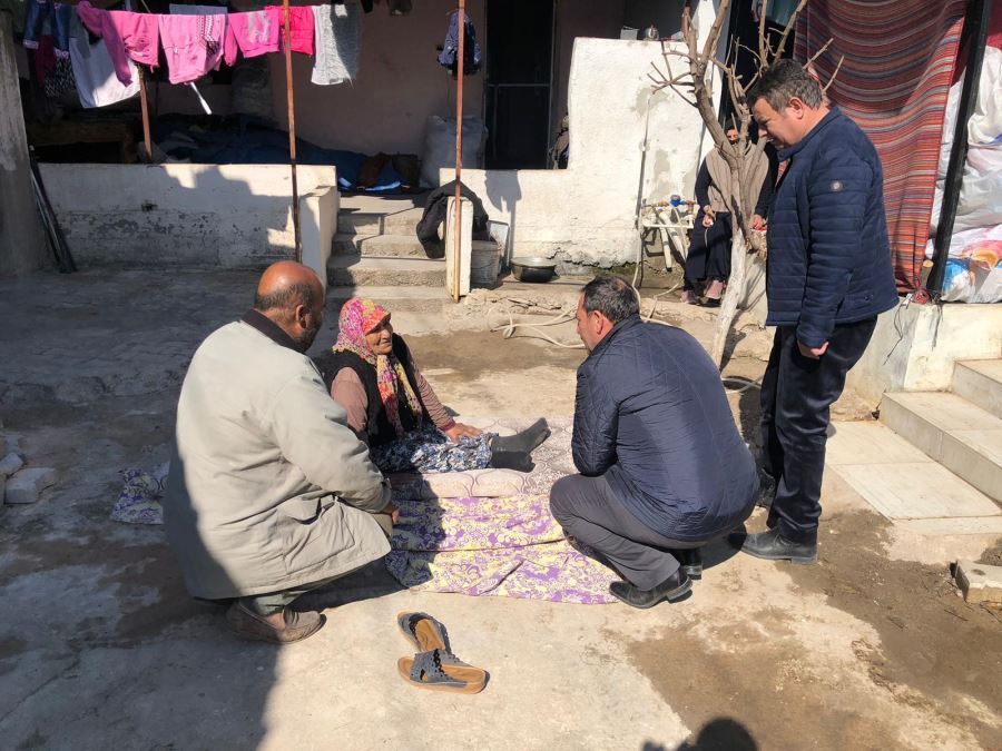 “DEVLET MİLLET SAHADA DEPREMZEDE BUNUN FARKINDA”