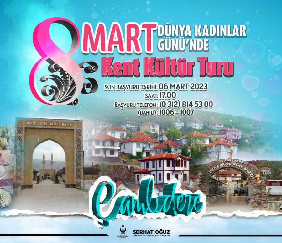8 MART’TA KÜLTÜR TURU