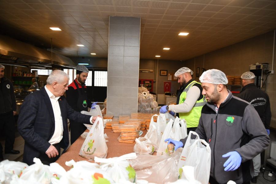 Ramazan’da İftarlıklar Mamak Belediyesi Aşevi’nden