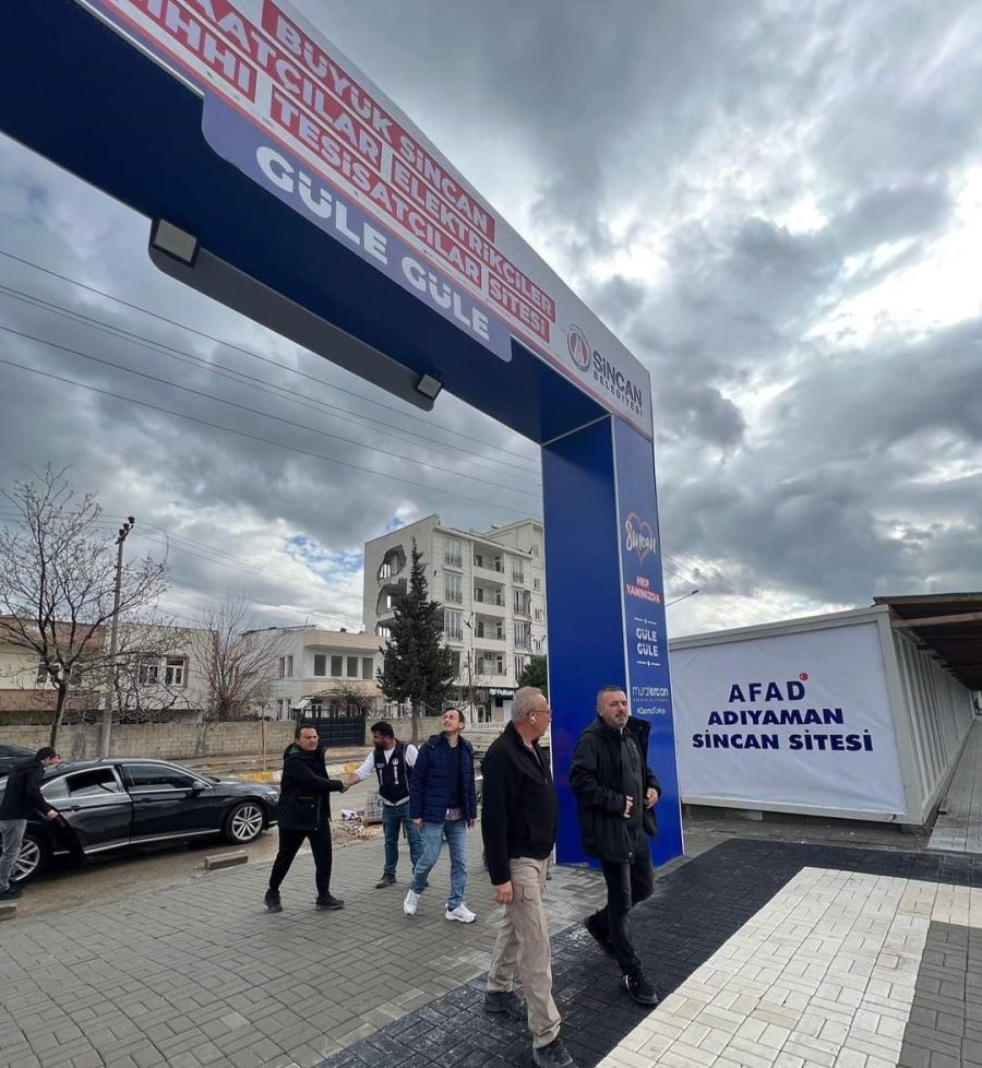 ADIYAMAN’DA BÜYÜK SİNCAN ÇARŞISI