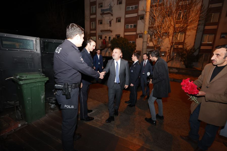 MURAT ERCAN FATİH ŞEHİT CÜNEYT BURSA POLİS MERKEZİNDE SAHUR YAPTI
