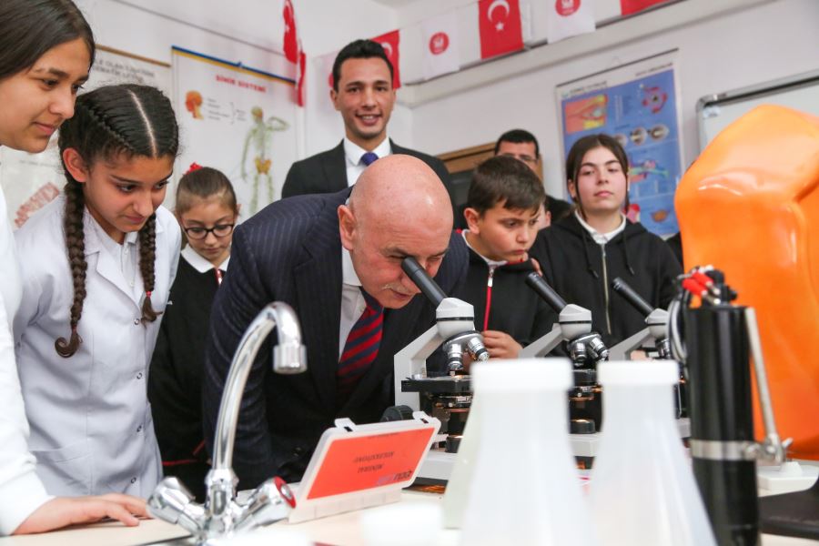 KEÇİÖREN LABORATUVARLARLA DONATILIYOR