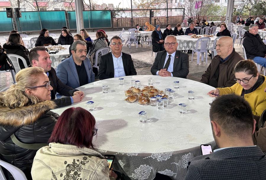 Demetevler sakinleri aynı sofrada buluştu