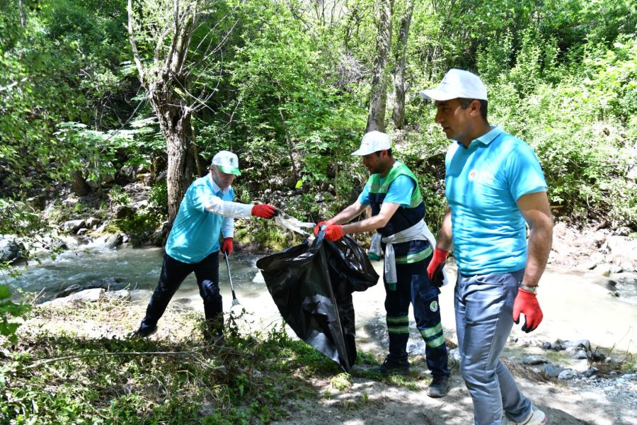 Kıbrıs Kanyonu’nda Çevre Haftası Kapsamında Temizlik Yapıldı