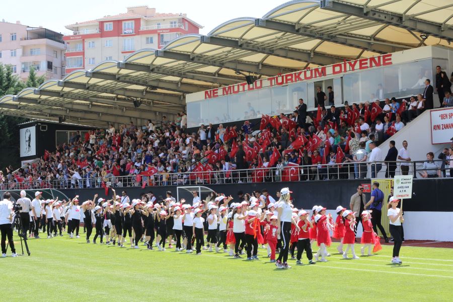 ETİMESGUT’TA BÜYÜK SPOR ŞÖLENİ