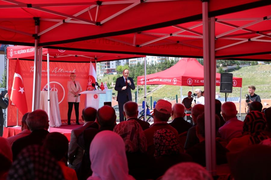 KEÇİÖREN’DE SIVI SABUN VE YÜZEY TEMİZLEYİCİSİ ÜRETİM ATÖLYESİ HİZMETE AÇILDI
