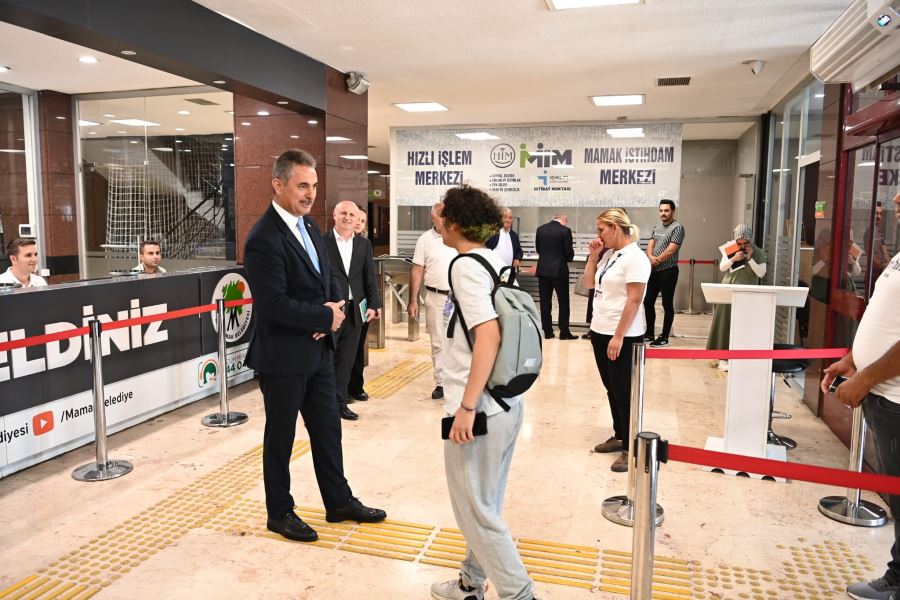 Başkan Murat Köse Kapıda Karşıladı