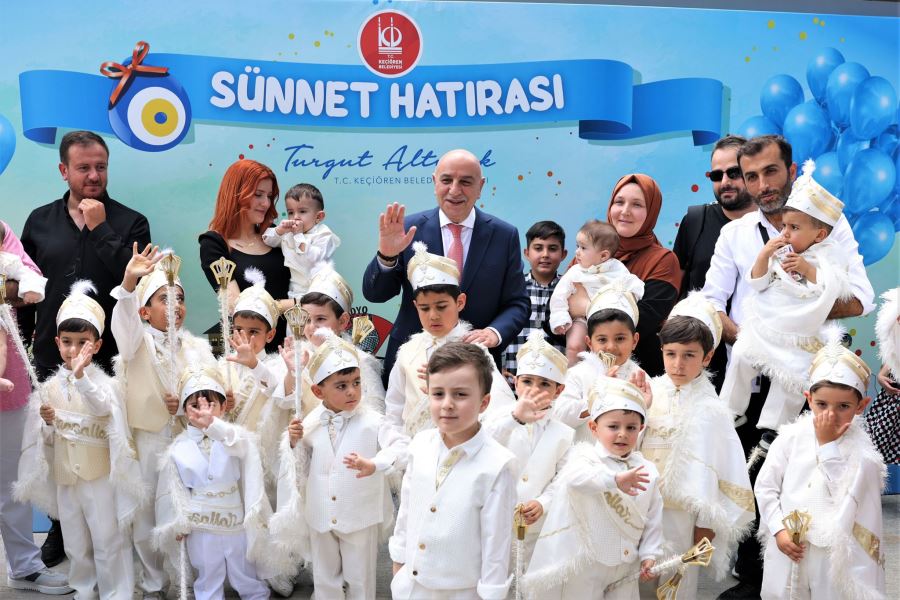 BAŞKAN ALTINOK SÜNNET ÇOCUKLARIYLA BULUŞTU
