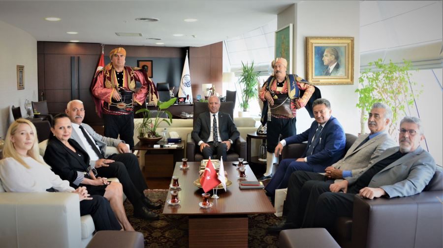 ANKARA KULÜBÜ DERNEĞİ ANKARA SANAYİ ODASINI ZİYARET ETTİ 