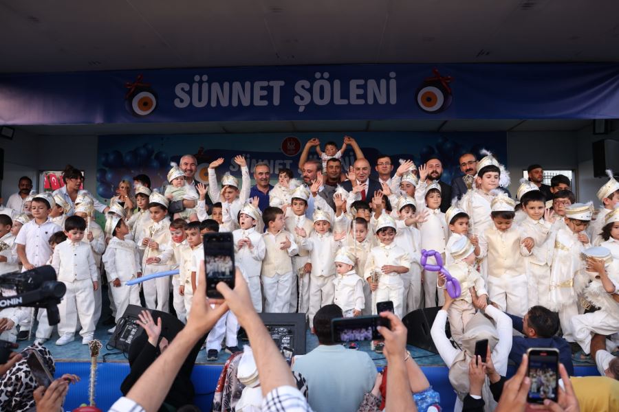 KEÇİÖREN’DE 2023 ÇOCUK İÇİN  SÜNNET ŞÖLENİ DÜZENLENDİ