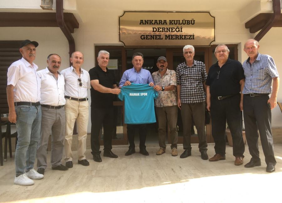 MAMAKSPOR’DAN ANKARA KULÜBÜ DERNEĞİ GENEL BAŞKANI DR. METİN ÖZASLAN’A ZİYARET
