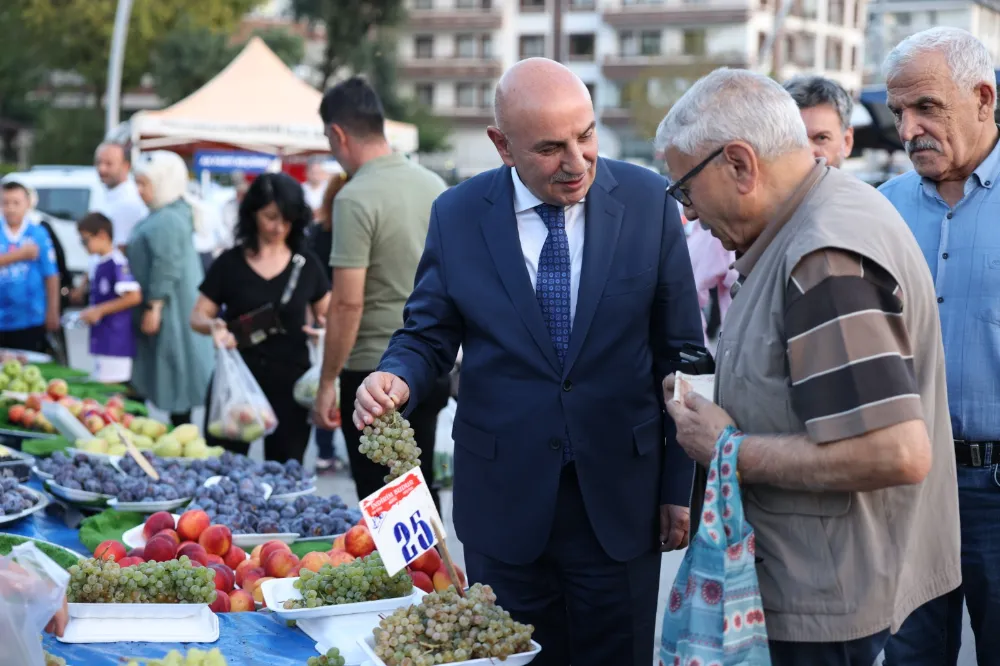 BAŞKAN ALTINOK: PAZARLARIMIZDAN MEMNUNİYET ORANI YÜZDE YÜZ