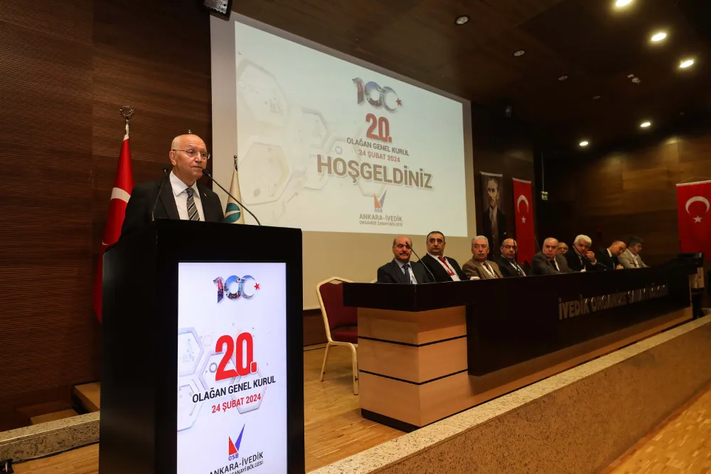 İvedik OSB 20. Genel kurulunu yaptı