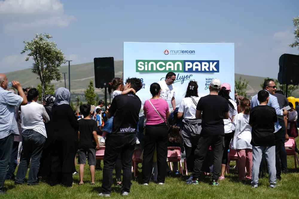 SİNCAN PARK HAFTA SONU 500 BİN KİŞİYİ AĞIRLADI