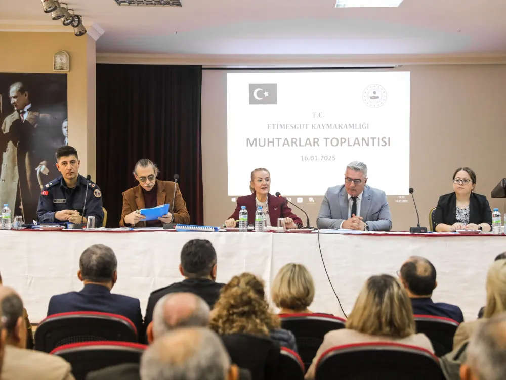 KAYMAKAM GEVREK’TEN MUHTARLAR VE HALK BULUŞMASI